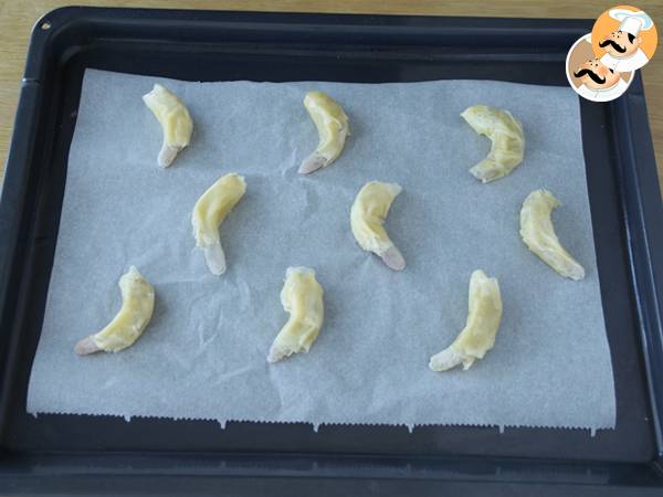Gambas crujientes en masa filo - Preparación paso 5