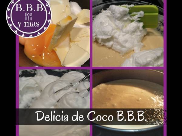 Tarta Delicia de Coco B.B.B - Preparación paso 8