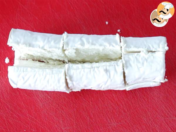 Crujientes de queso de cabra - Preparación paso 1