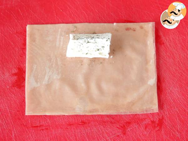 Crujientes de queso de cabra - Preparación paso 4