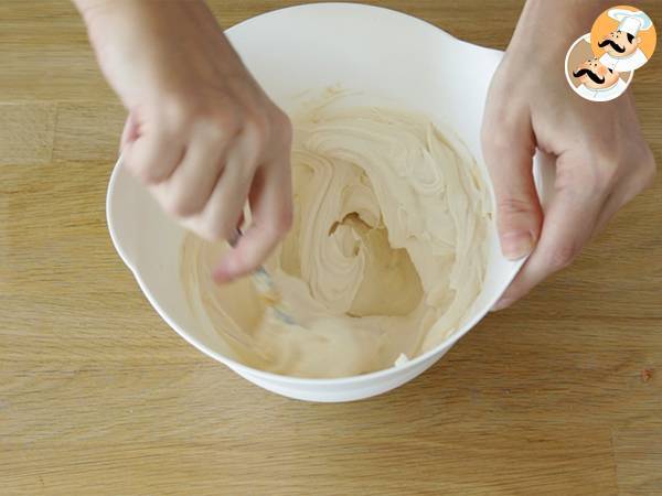 Cheesecake cremoso sin horno - Preparación paso 3