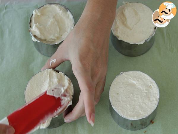 Cheesecake cremoso sin horno - Preparación paso 6