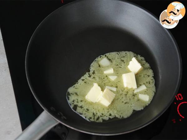 Espinacas en crema - Preparación paso 1