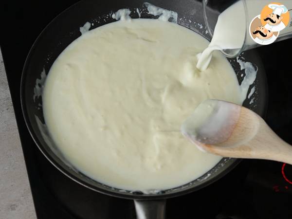 Espinacas en crema - Preparación paso 3