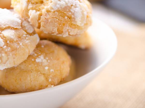 Galletas de calabaza craqueladas - Preparación paso 1