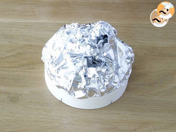 Hojaldre de camembert y manzana - Preparación paso 5