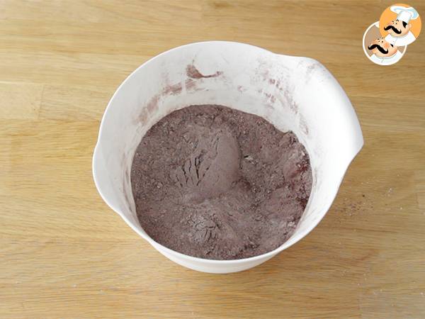 Tarta Kit Kat con ganache de chocolate - Preparación paso 1