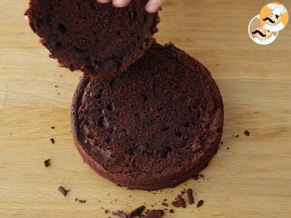 Tarta Kit Kat con ganache de chocolate - Preparación paso 6