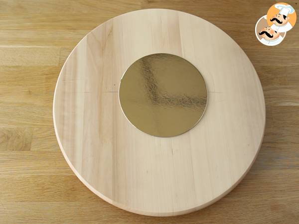 Tarta de fondant Petitchef paso a paso - Preparación paso 11