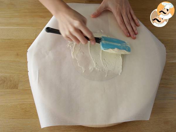 Tarta de fondant Petitchef paso a paso - Preparación paso 12