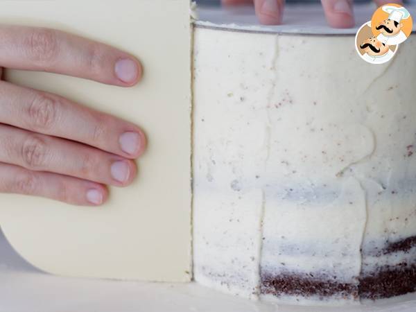 Tarta de fondant Petitchef paso a paso - Preparación paso 17