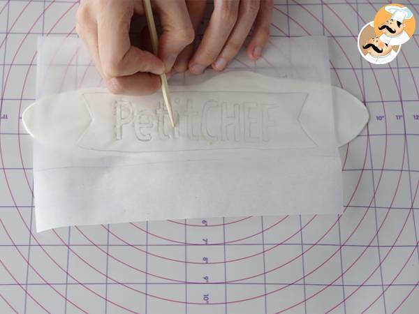 Tarta de fondant Petitchef paso a paso - Preparación paso 20