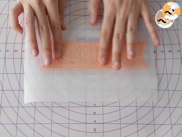 Tarta de fondant Petitchef paso a paso - Preparación paso 21