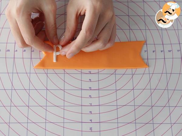 Tarta de fondant Petitchef paso a paso - Preparación paso 23