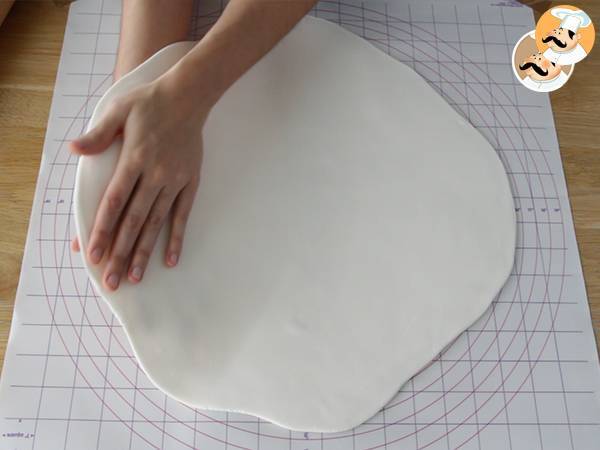 Tarta de fondant Petitchef paso a paso - Preparación paso 24