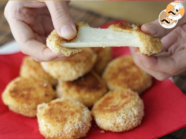 Mini Babybels empanados - Preparación paso 4