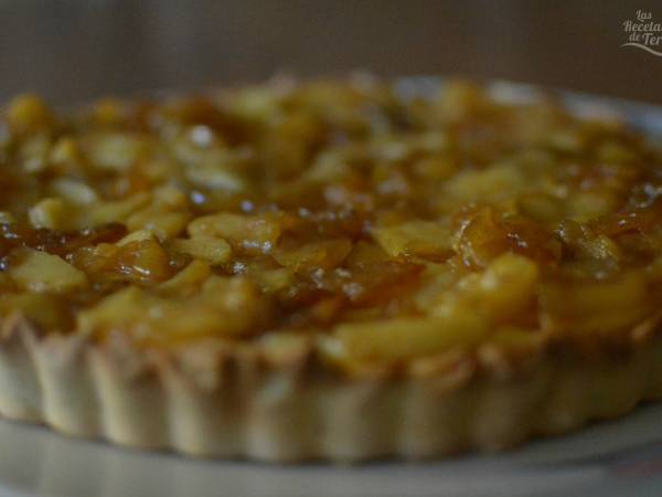 Maravilloso pastel de manzana con crema pastelera - Preparación paso 2