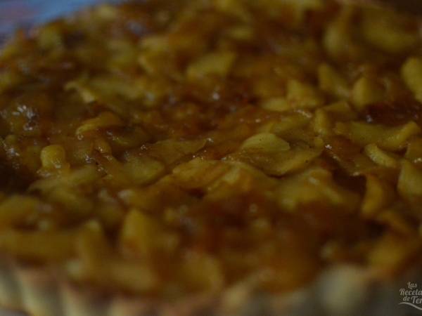 Maravilloso pastel de manzana con crema pastelera - Preparación paso 3
