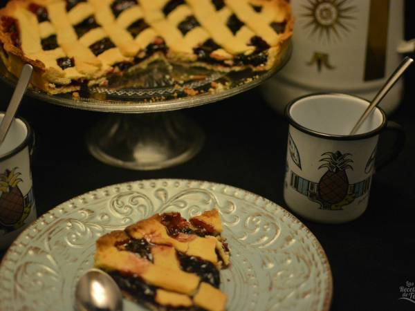 Crostata con mermelada de frutos rojos - Preparación paso 2