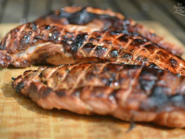 Solomillo de cerdo ahumado - Preparación paso 2