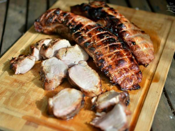 Solomillo de cerdo ahumado - Preparación paso 3