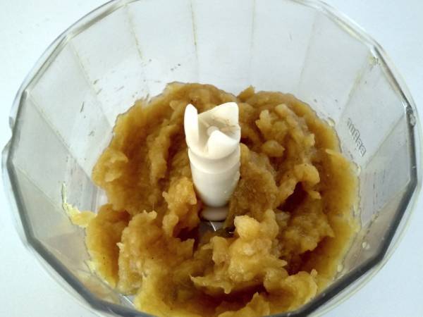 BIZCOCHO DE COMPOTA DE MANZANA - Preparación paso 11