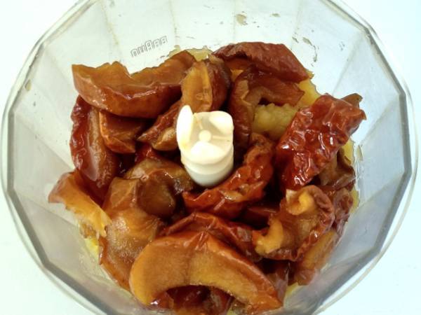 BIZCOCHO DE COMPOTA DE MANZANA - Preparación paso 12