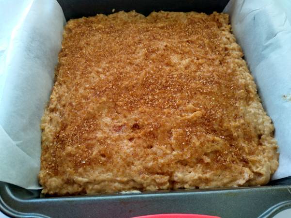 BIZCOCHO DE COMPOTA DE MANZANA - Preparación paso 16