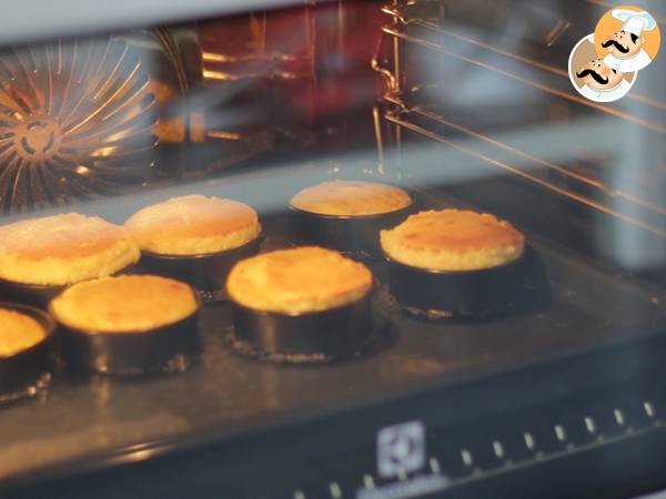 Flan de queso mascarpone - Preparación paso 6