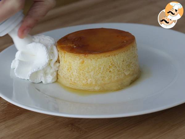 Flan de queso mascarpone - Preparación paso 8
