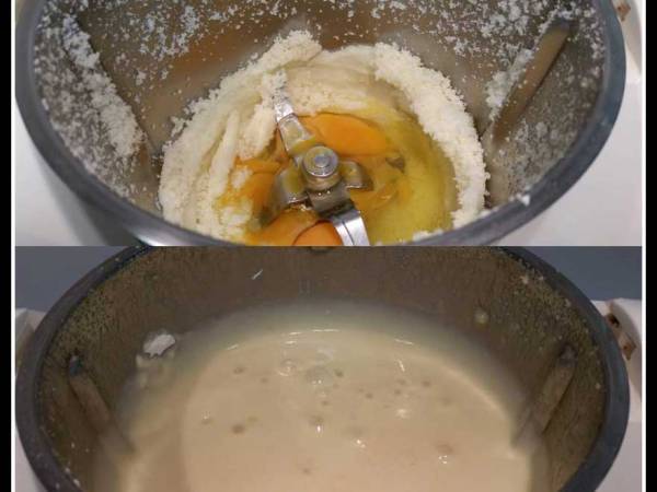 Coca de llanda con naranja - Preparación paso 2