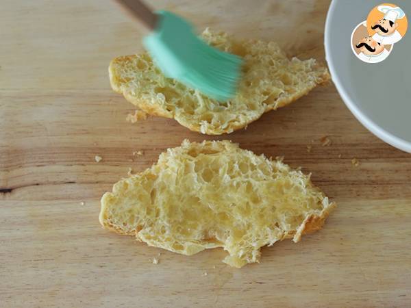 Croissants de almendras crujientes - Preparación paso 3