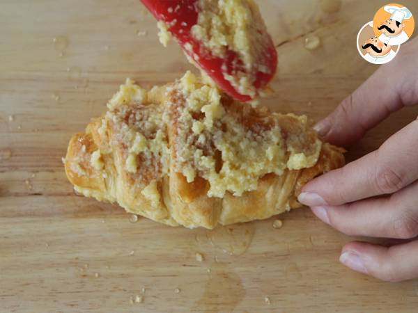 Croissants de almendras crujientes - Preparación paso 5