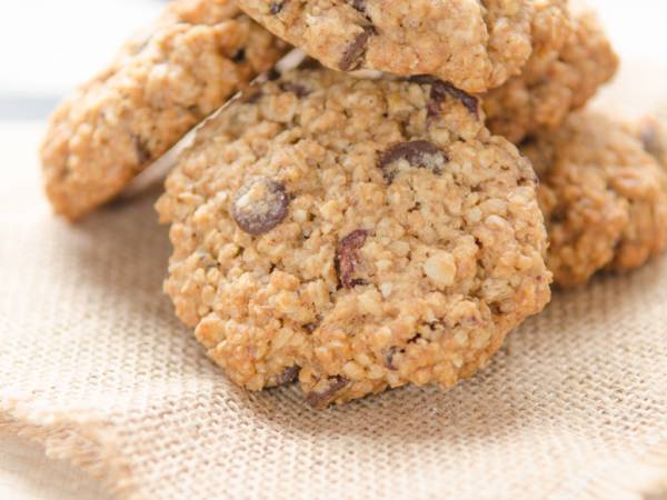 Galletas de avena y pepitas de chocolate - Preparación paso 1