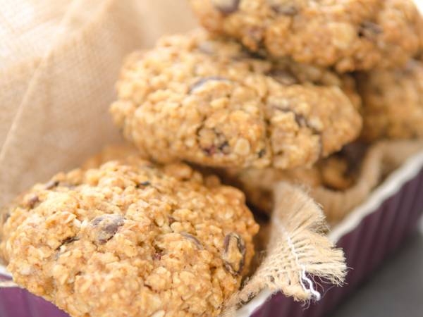 Galletas de avena y pepitas de chocolate - Preparación paso 2