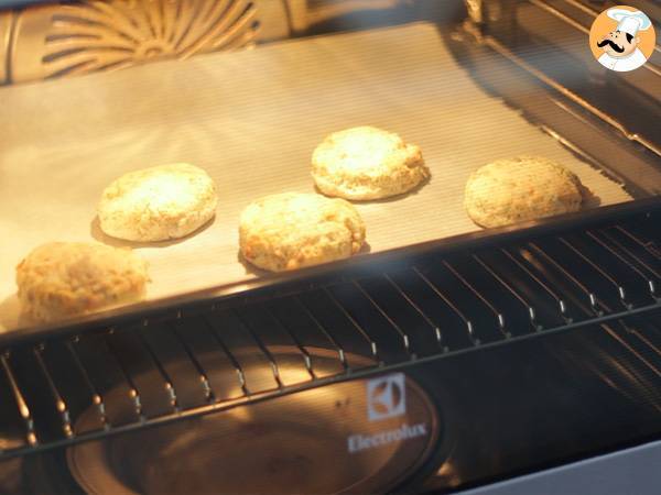 Scones de salmón y eneldo - Preparación paso 5