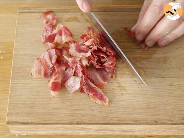 Pasta a la real carbonara italiana - Preparación paso 2