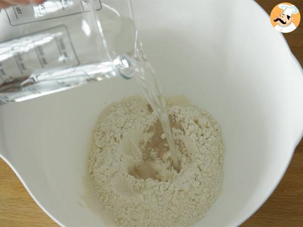 Palitos de pan con chorizo - Preparación paso 1