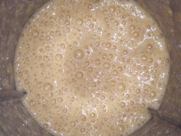 Tortitas de avena y plátano con estevia - Preparación paso 1