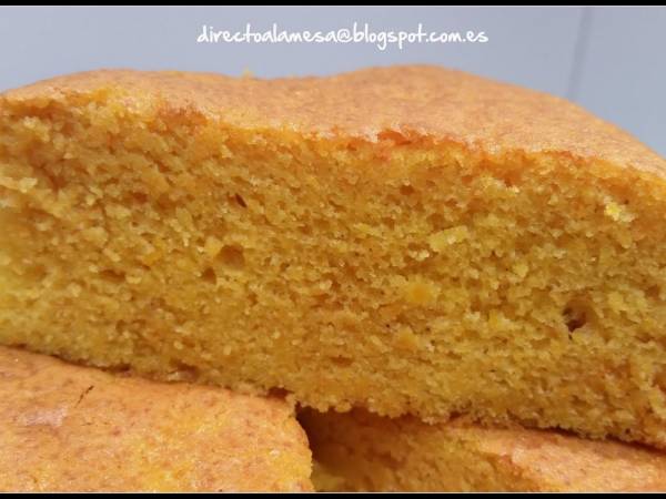 Bizcocho de zanahorias y canela - Preparación paso 1