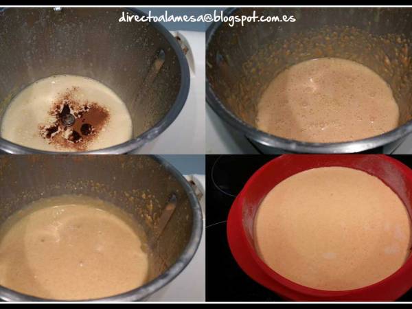 Bizcocho de zanahorias y canela - Preparación paso 2
