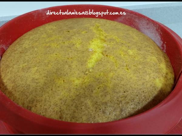 Bizcocho de zanahorias y canela - Preparación paso 3