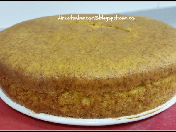 Bizcocho de zanahorias y canela - Preparación paso 4