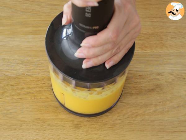Mousse de mango cremoso - Preparación paso 4