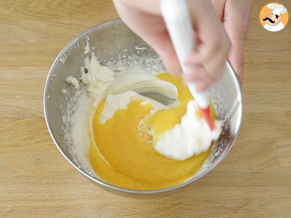 Mousse de mango cremoso - Preparación paso 7