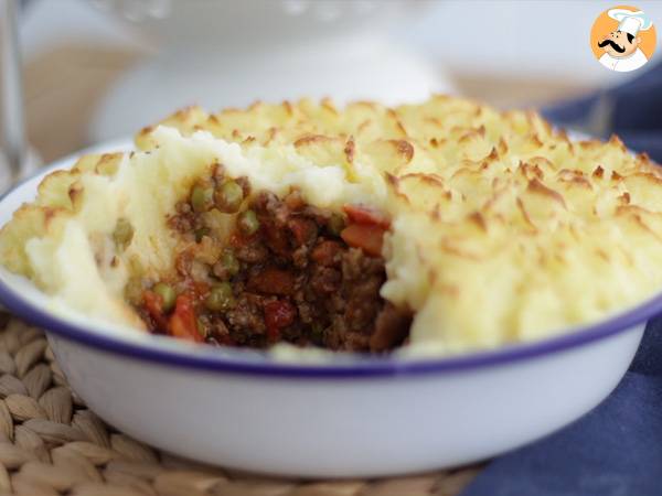 Shepherd's pie, pastel de carne inglés - Preparación paso 8