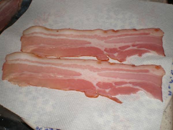 Sandwich club del vips - Preparación paso 1