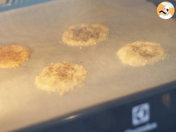 Chips de parmesano con especias - Preparación paso 3