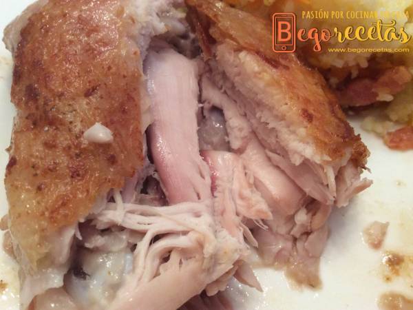 Confit de pollo - Sous Vide - Preparación paso 6