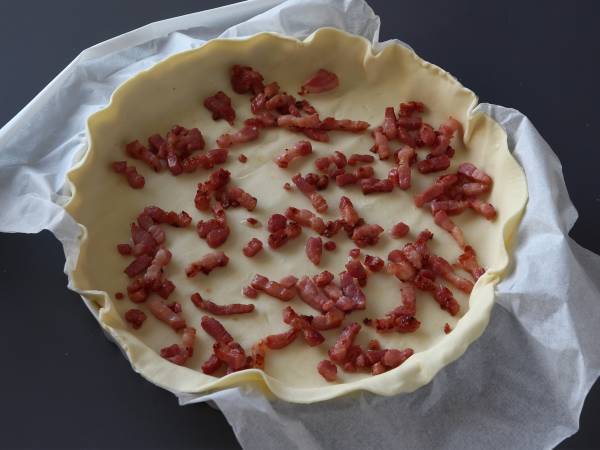 Quiche lorraine, receta original - Preparación paso 1